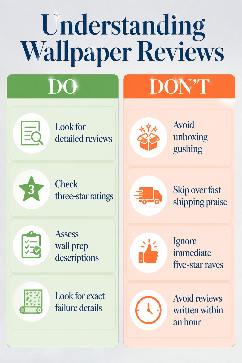 An overview of wallpaper reviews focusing on customer feedback.